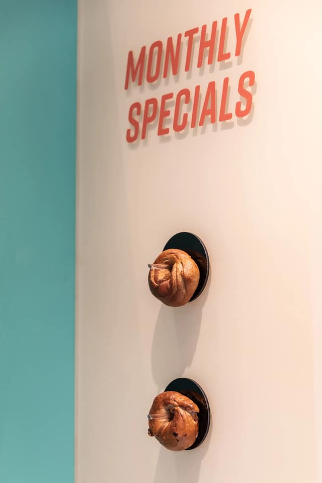 Monthly Drops specials wall